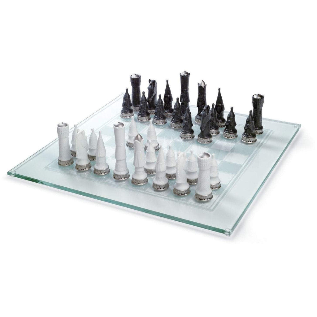 Lladro Chess Set Re Deco Figurine 01007138