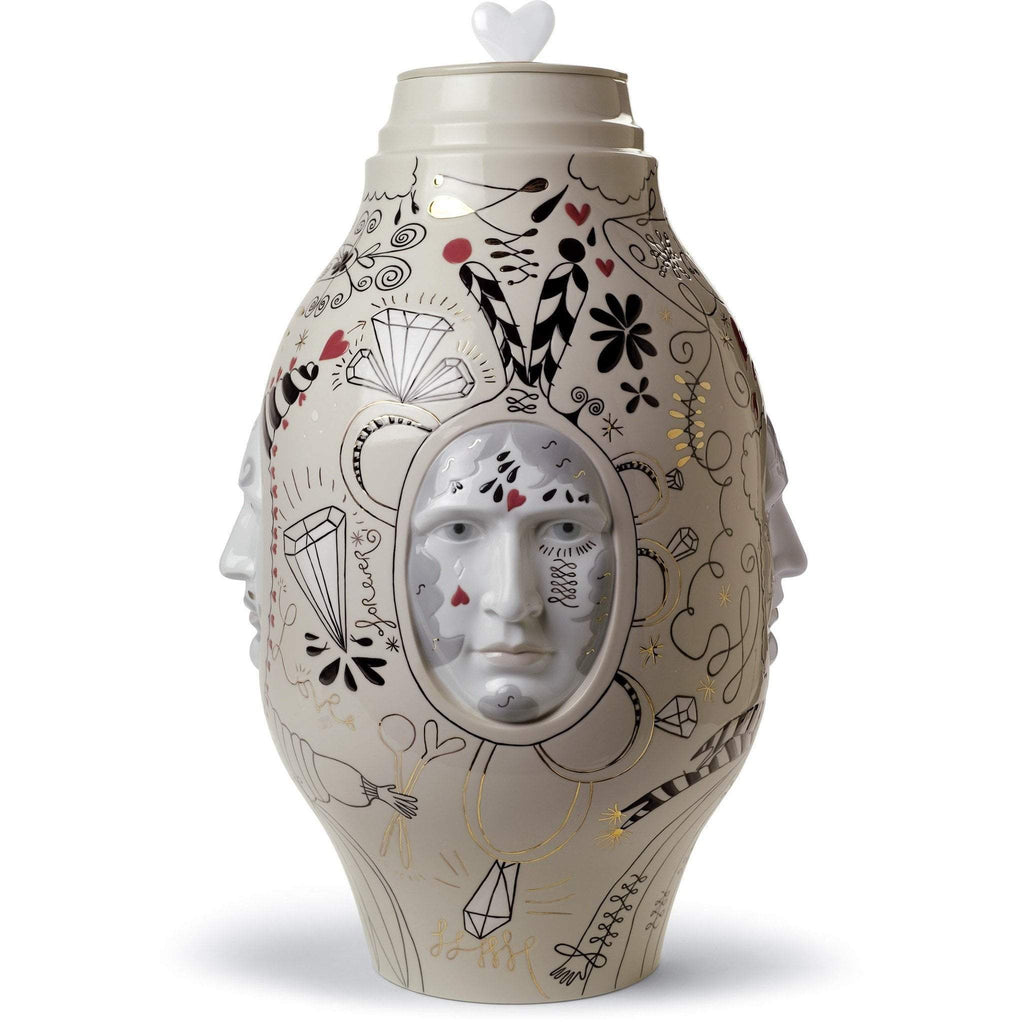 Lladro Conversation Vase Medium 01007596