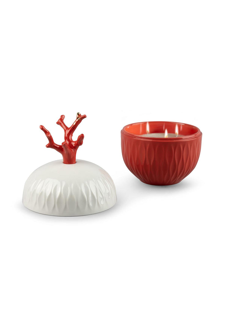 Lladro Coral Candle Mediterranean Beach Scent 01040254