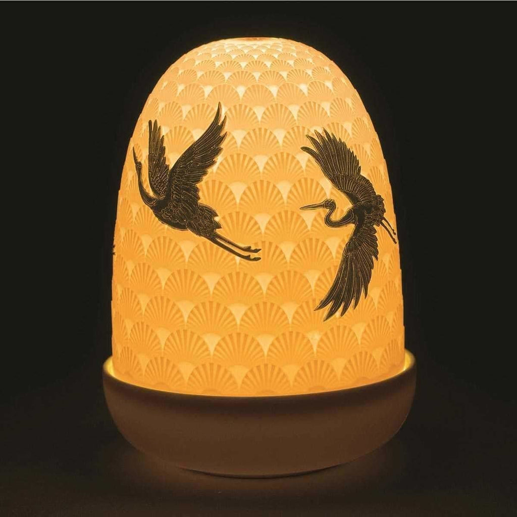Lladro Cranes Dome Lamp 01023923