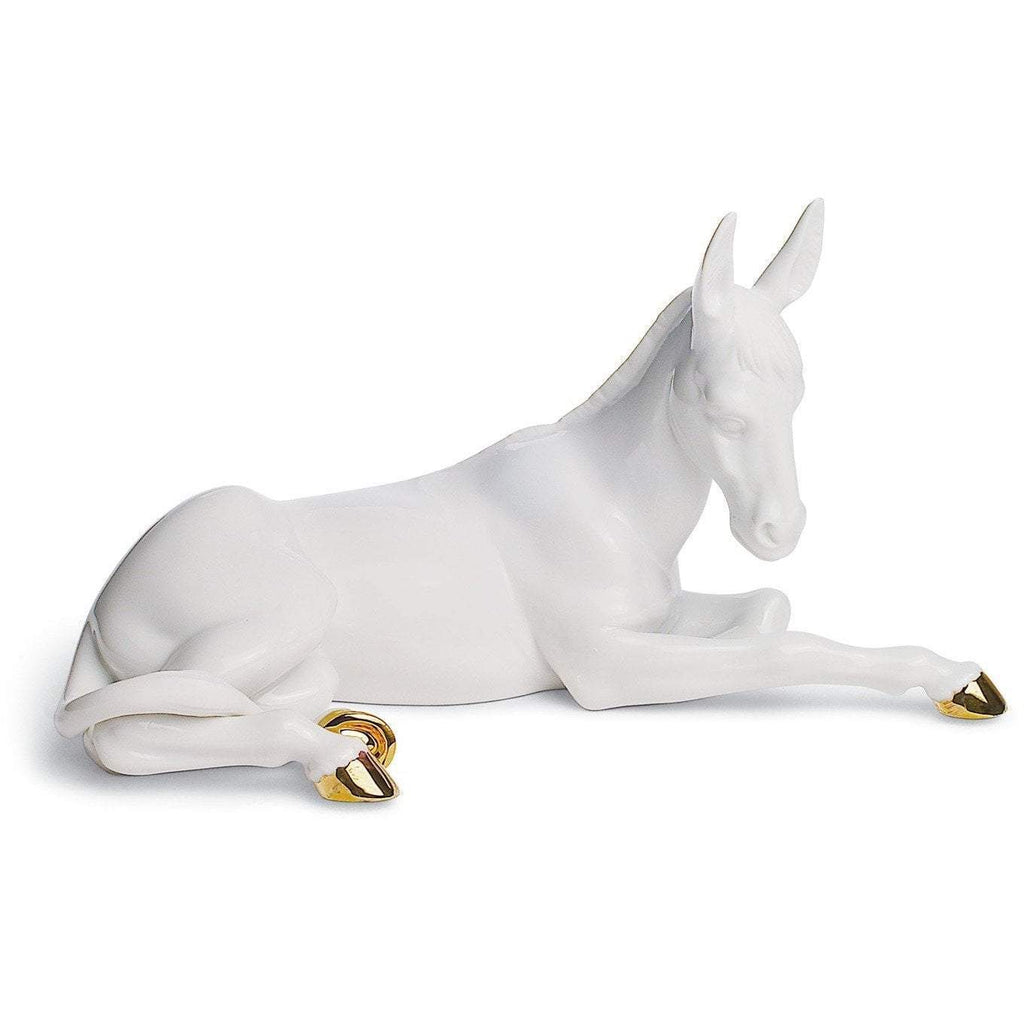 Lladro Donkey Re Deco Figurine 01007147