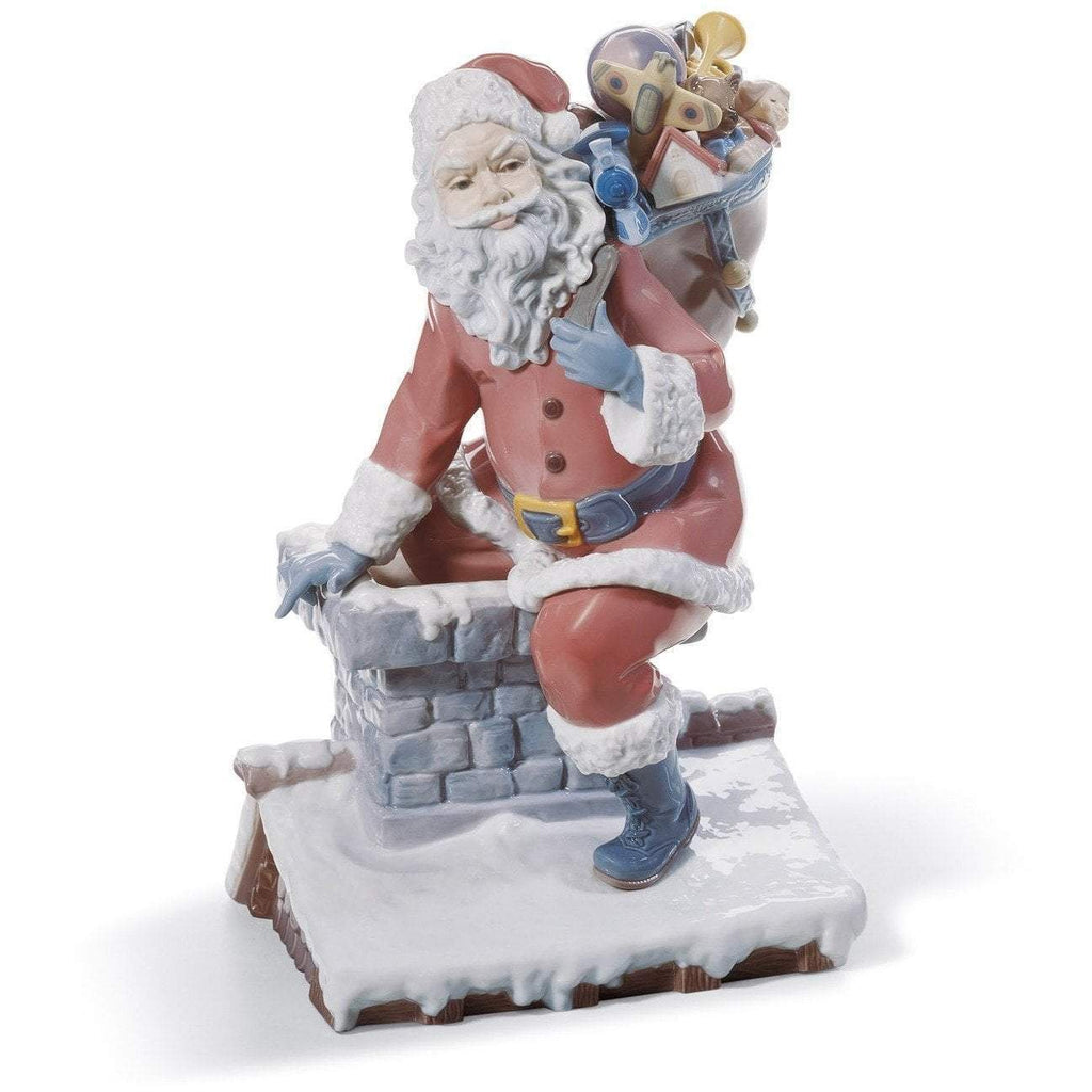 Lladro Down The Chimney Figurine 01001931