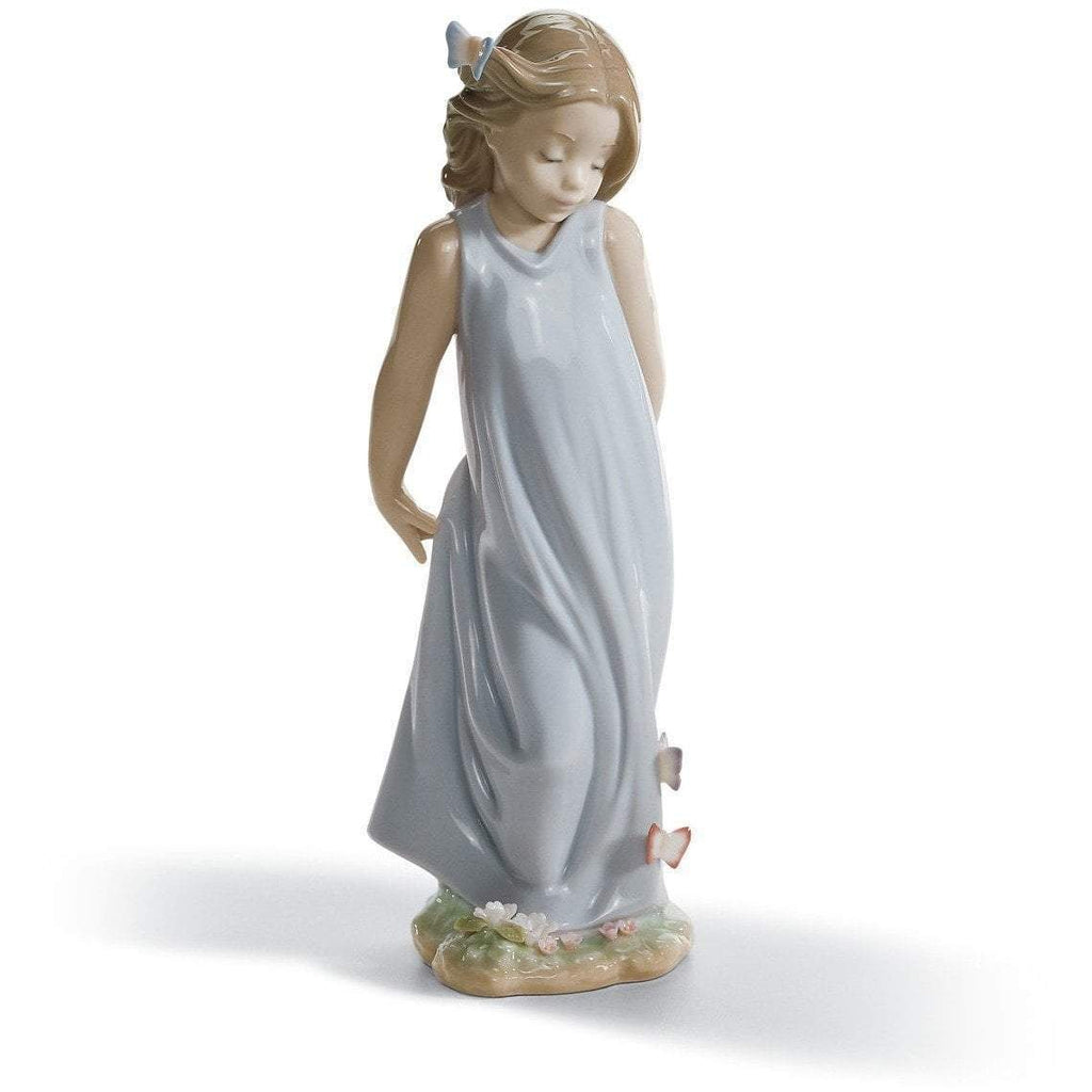 Lladro Friend Of The Butterflies Figurine 01006963