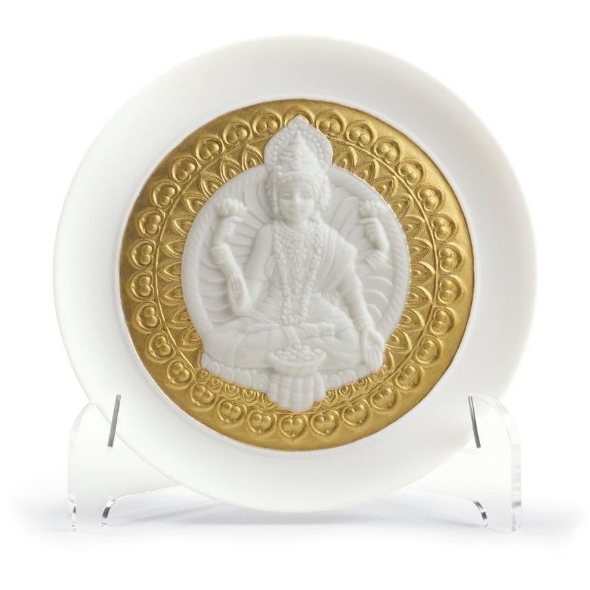 Lladro Goddess Lakshmi Plate 01009154