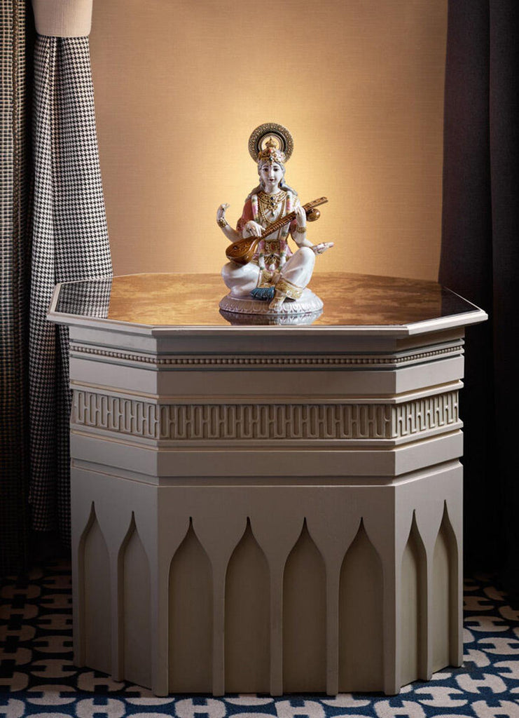 Lladro Goddess Saraswati Figurine 01009486