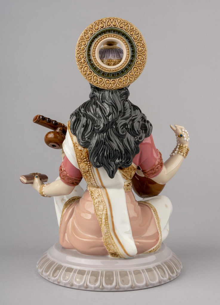 Lladro Goddess Saraswati Figurine 01009486
