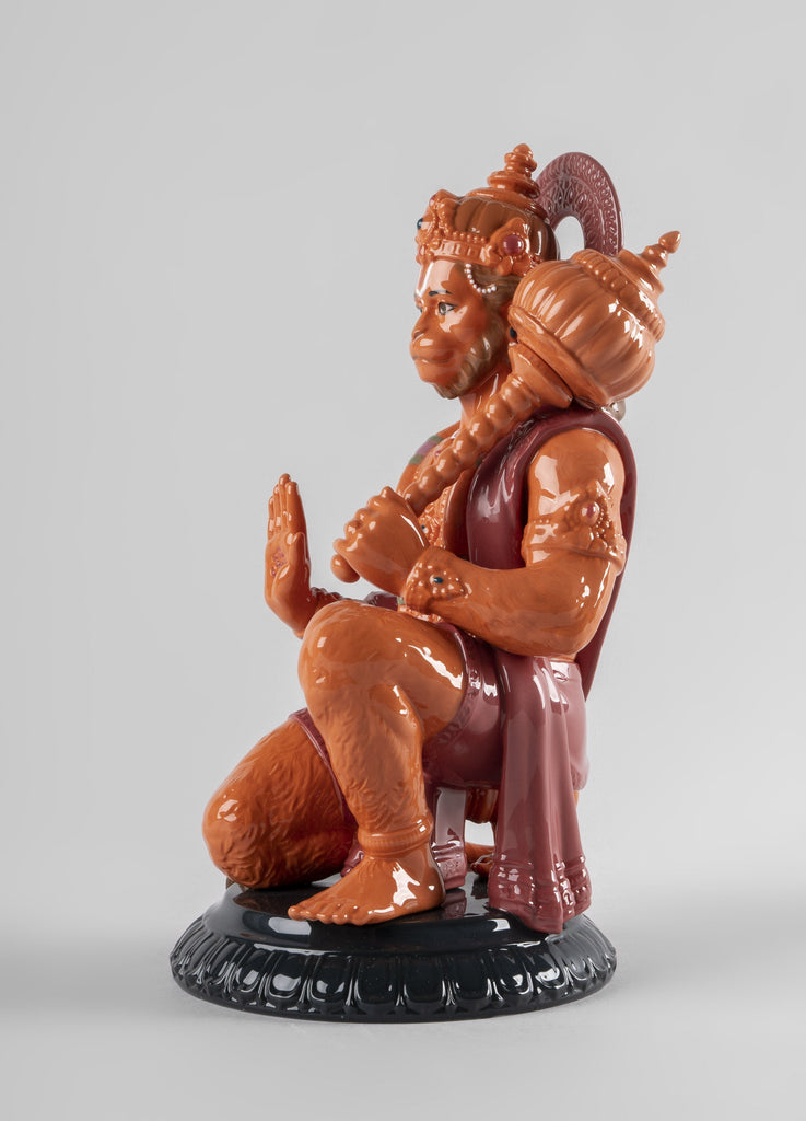 Lladro Hanuman Orange Figurine 01009557