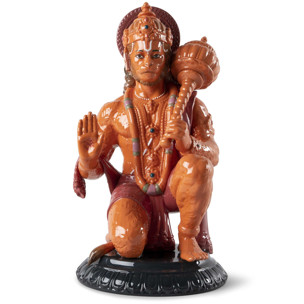 Lladro Hanuman Orange Figurine 01009557