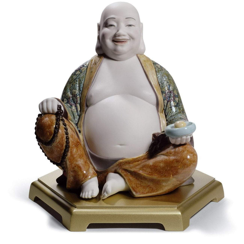 Lladro Happy Buddha Figurine 01008566