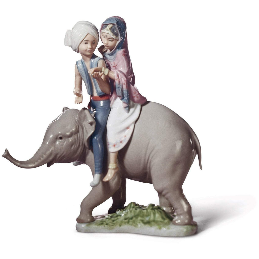 Lladro Hindu Children Figurine 01005352