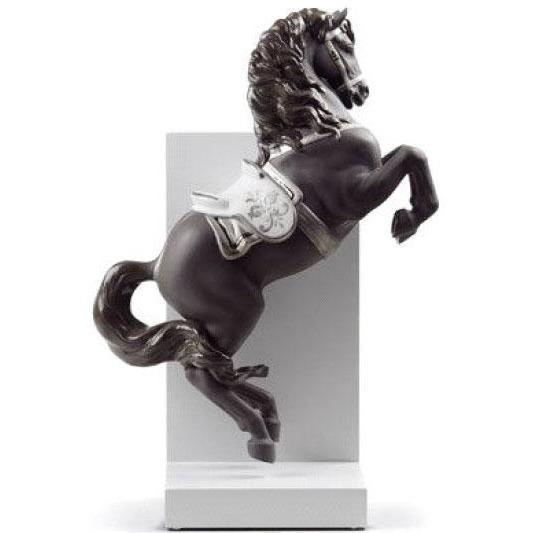 Lladro Horse On Courbette Re Deco Figurine 01008721