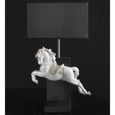 Lladro Horse On Pirouette Lamp 01023062