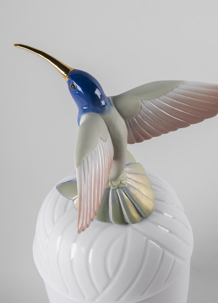 Lladro Hummingbird Box Figurine 01009651