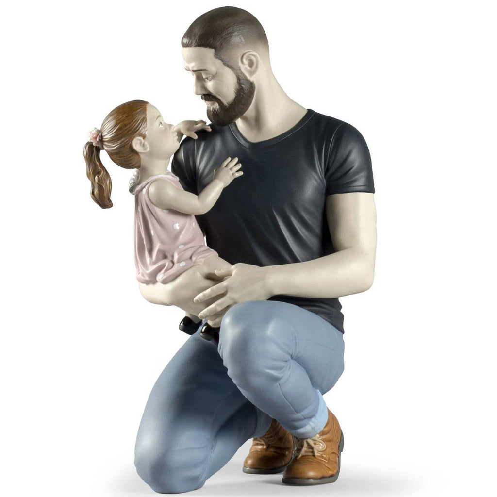 Lladro In Daddy's Arms Figurine 01009391