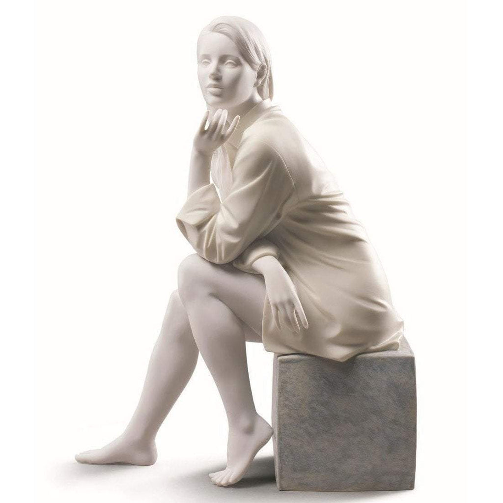 Lladro In My Thoughts Figurine 01009243