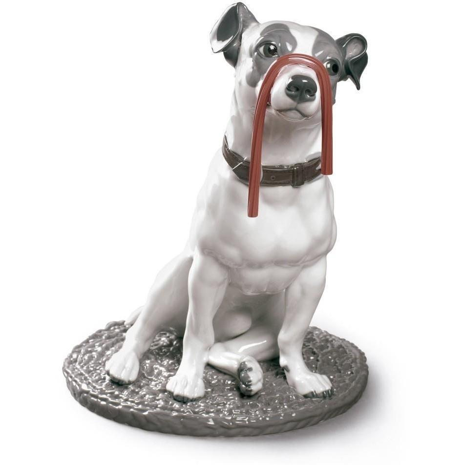 Lladro Jack Russell With Licorice Figurine 01009192