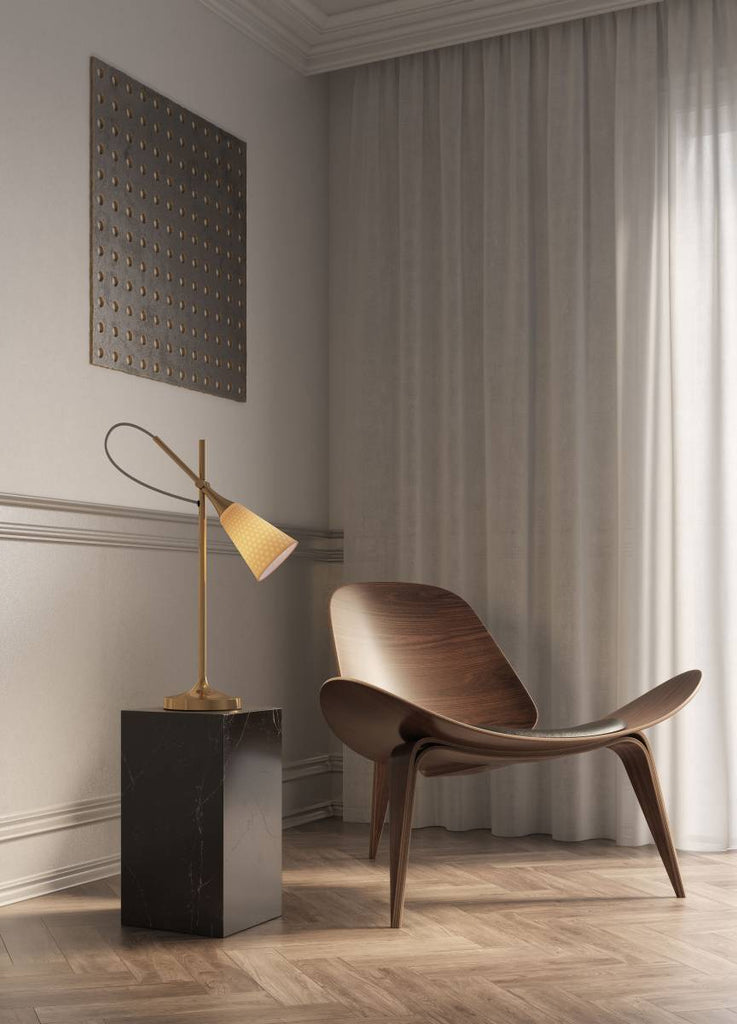 Lladro Jamz Reading Lamp Gold 01023944