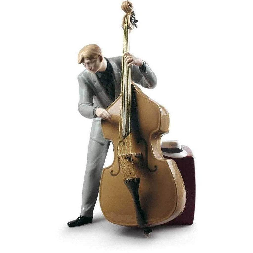 Lladro Jazz Bassist Figurine 01009331