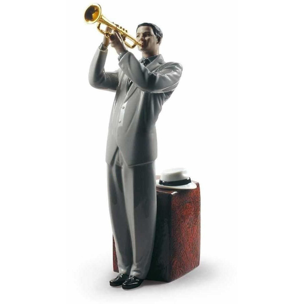 Lladro Jazz Trumpeter Figurine 01009329