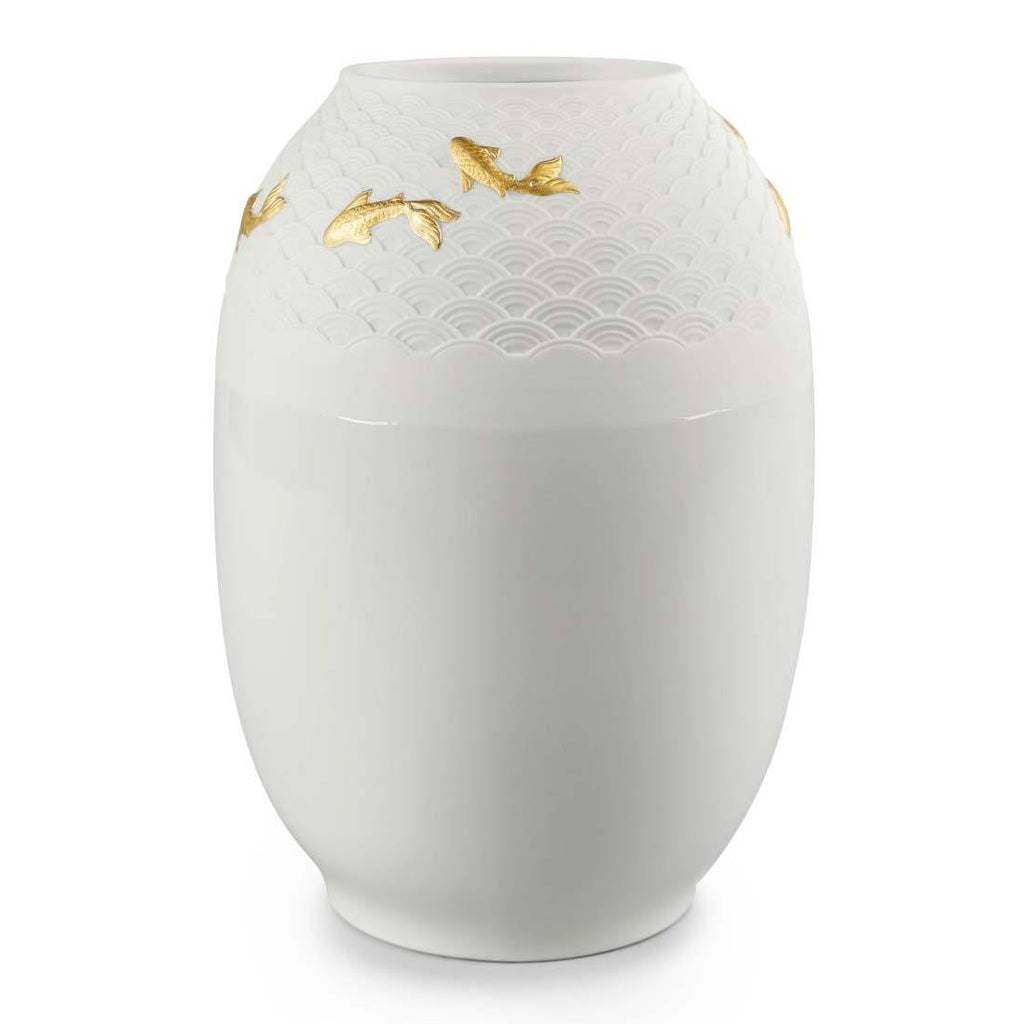 Lladro Koi Vase 01009462