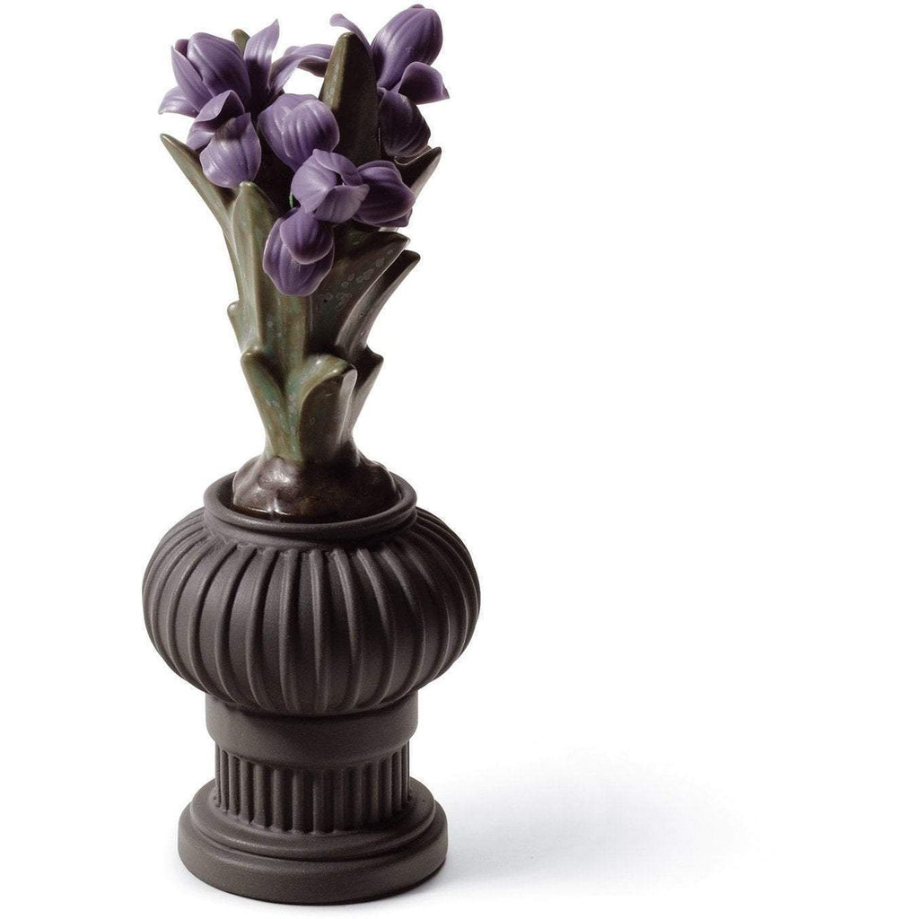 Lladro Lily Flower Pot Figurine 01012543