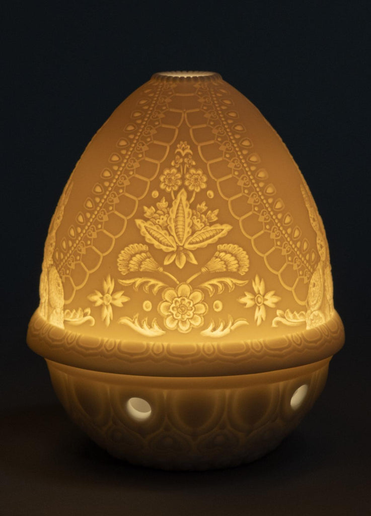 Lladro Lithophane Votive Light Lord Balaji 01017456