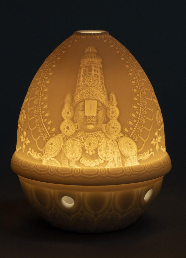 Lladro Lithophane Votive Light Lord Balaji LED 01017457