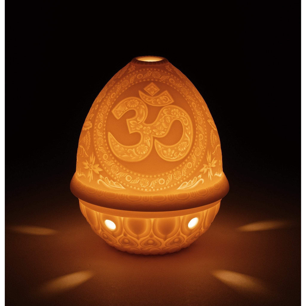 Lladro Lithophane Votive Light Om 01017335