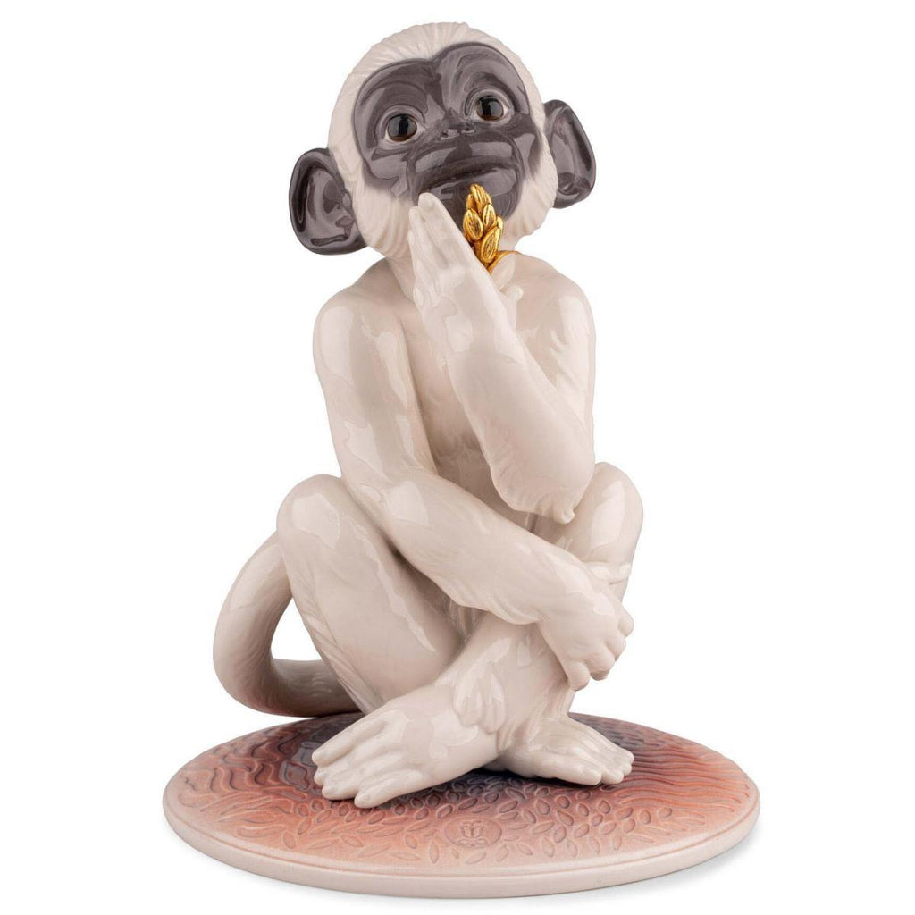 Lladro Little Monkey Figurine 01009498