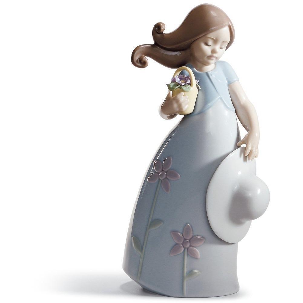 Lladro Little Violet Figurine 01008043