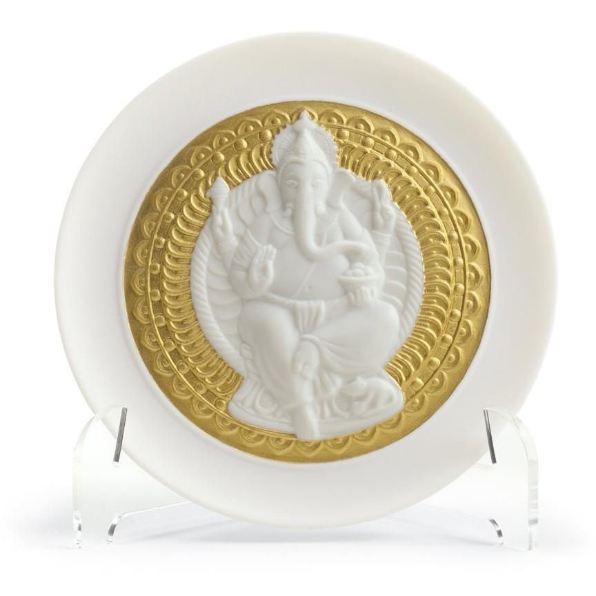 Lladro Lord Ganesha Plate 01009153