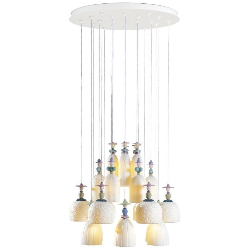 Lladro Mademoiselle Chandelier Medium 25 Light 01023549