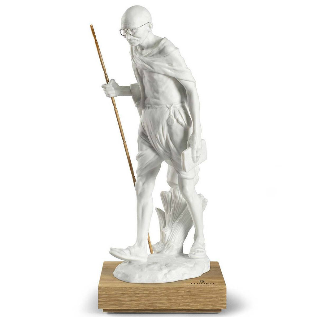 Lladro Mahatma Gandhi Figurine 150Th Birth Anniversary 01009379