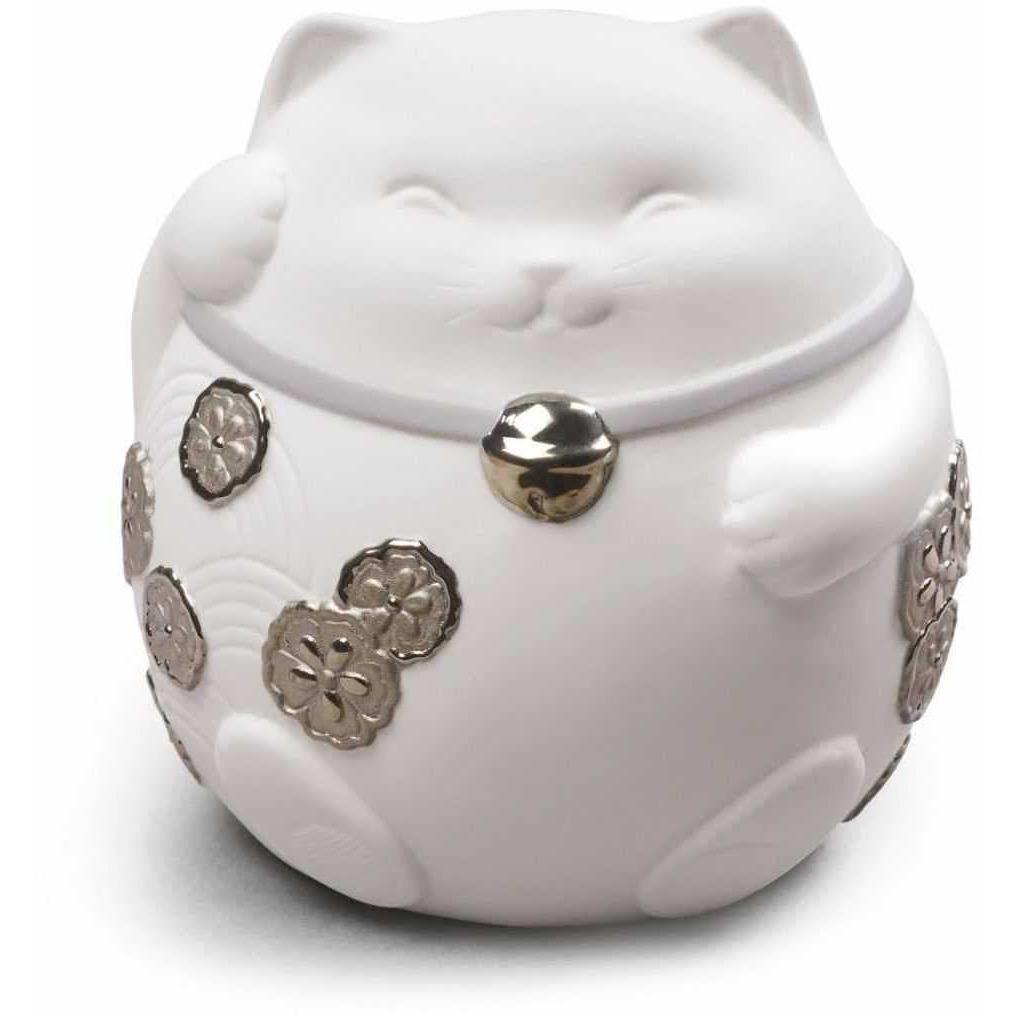 Lladro Maneki Neko I Re Deco Figurine 01009072