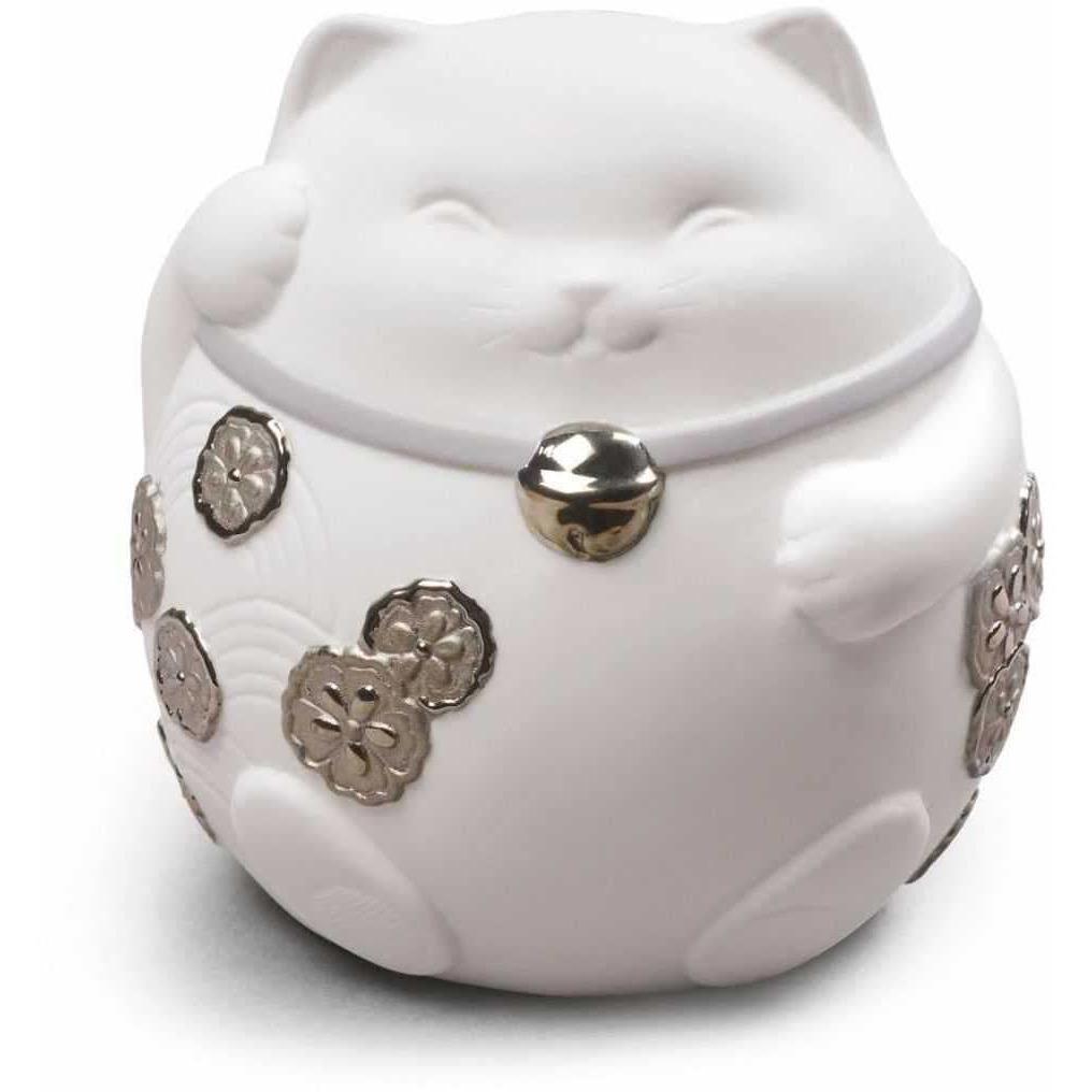 Lladro Maneki Neko I Re Deco Figurine 01009072