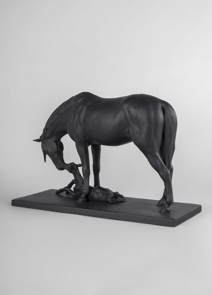 Lladro Mare And Foal Figurine 01012560