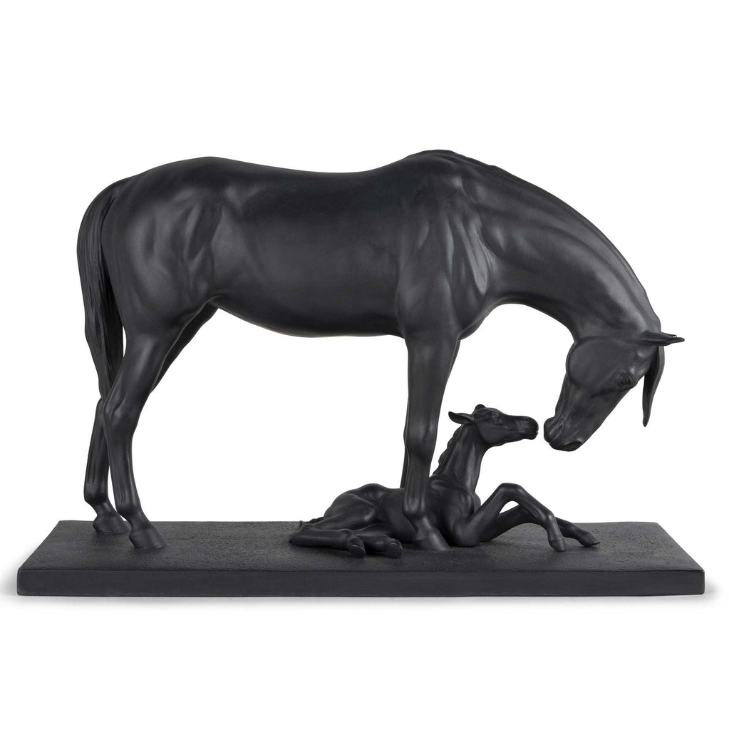 Lladro Mare And Foal Figurine 01012560