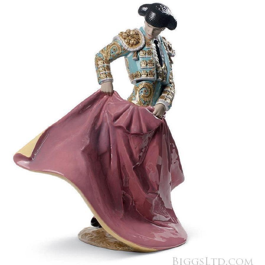 Lladro Matador Green Figurine 01008730