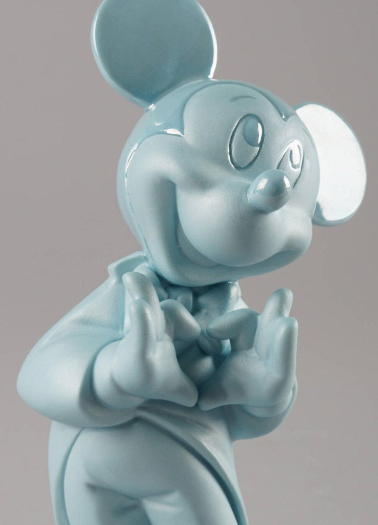 Lladro Mickey Mouse Blue Figurine 01009418