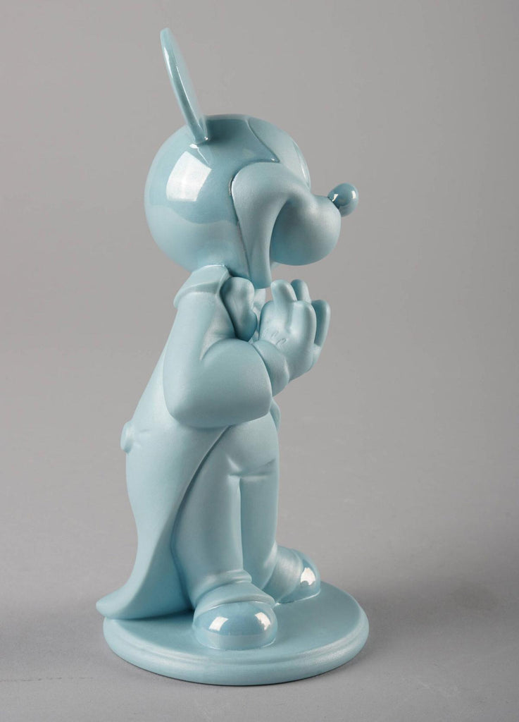 Lladro Mickey Mouse Blue Figurine 01009418