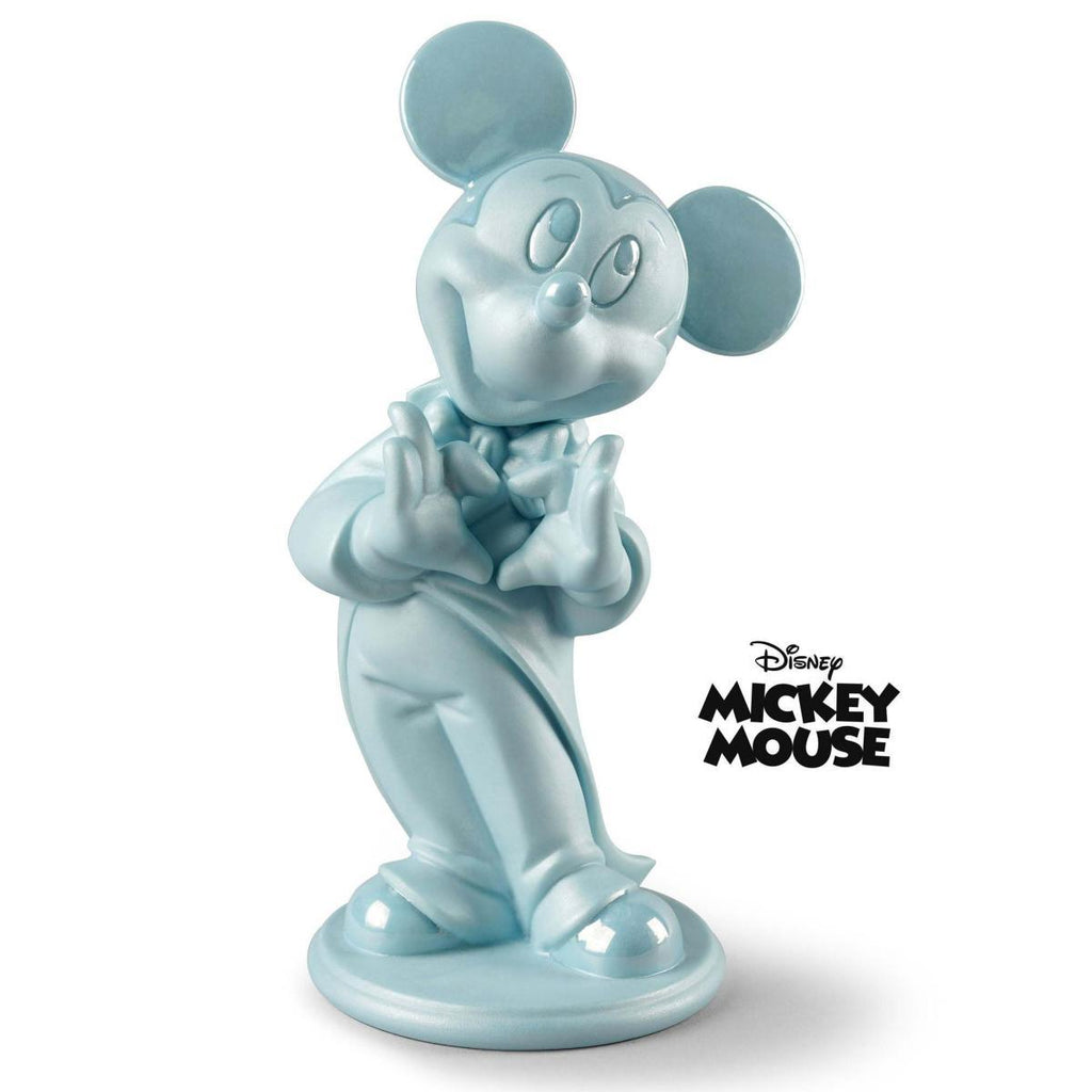 Lladro Mickey Mouse Blue Figurine 01009418