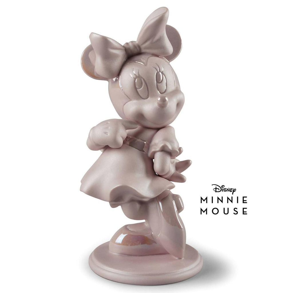 Lladro Minnie Mouse Pink Figurine 01009419