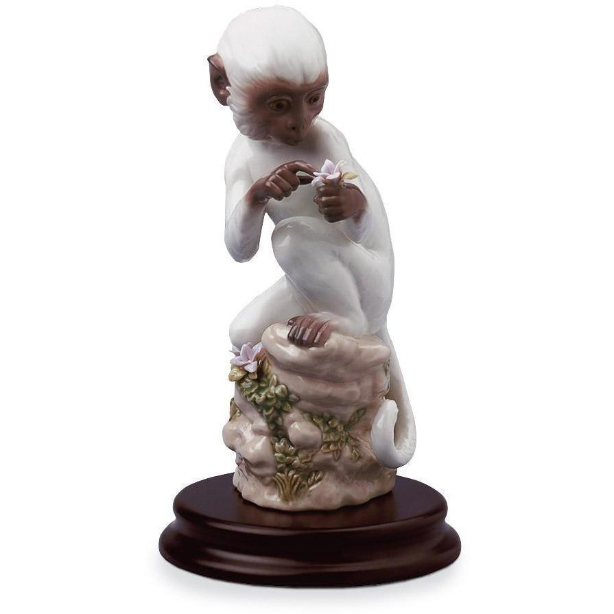 Lladro Monkey Figurine 01006962