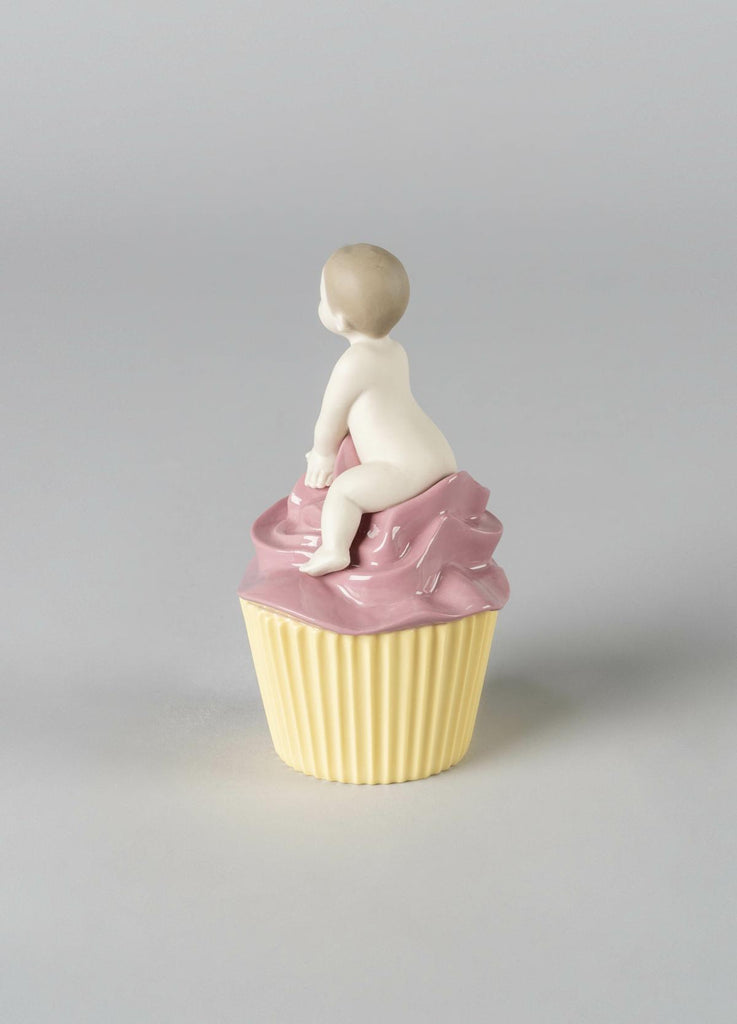 Lladro My Sweet Cupcake Boy Figurine 01009446
