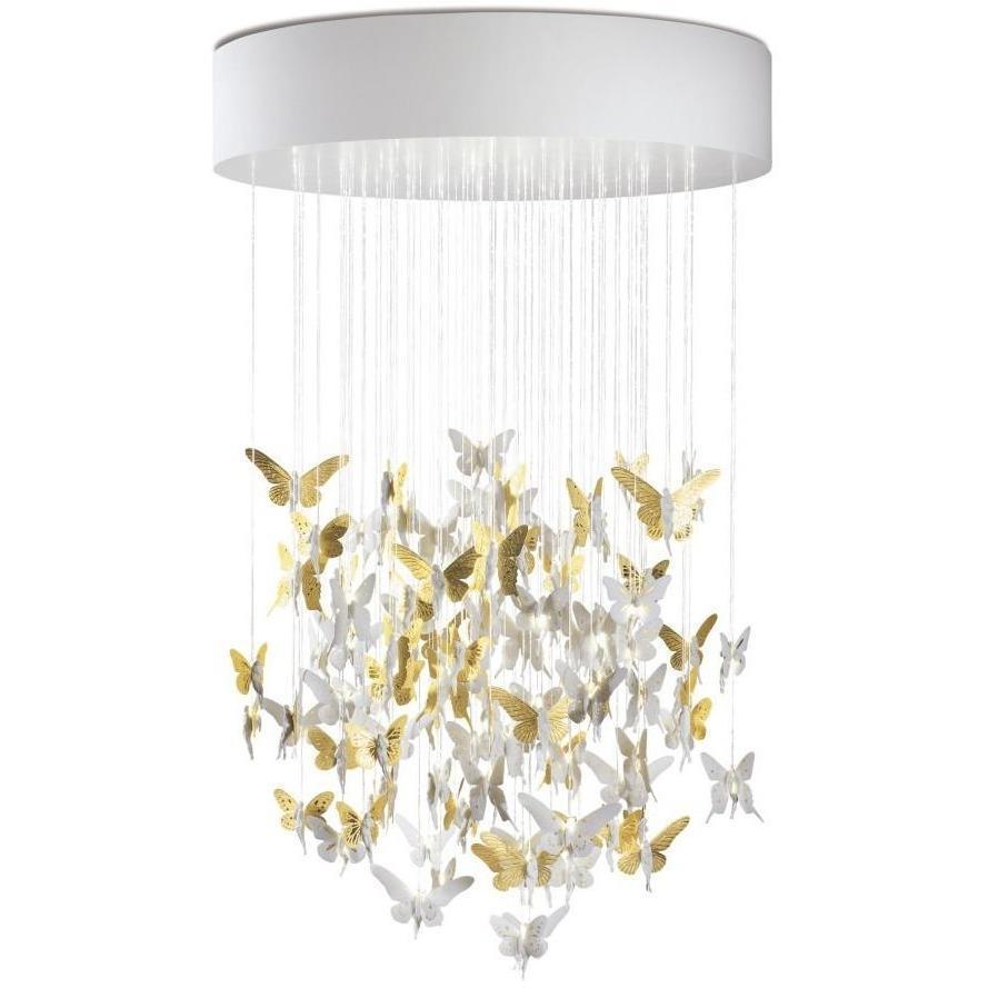 Lladro Niagara Chandelier Golden 01017234