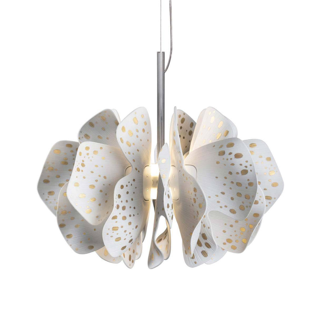 Lladro Nightbloom Hanging Lamp Gold 01024042