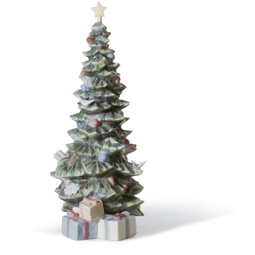 Lladro O Christmas Tree Figurine 01008220