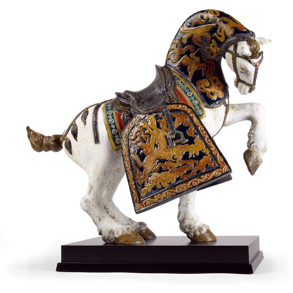 Lladro Oriental Horse Matte Figurine 01001944