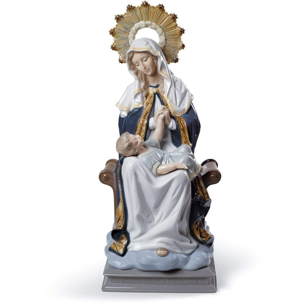 Lladro Our Lady Of Divine Providence Figurine 01008479