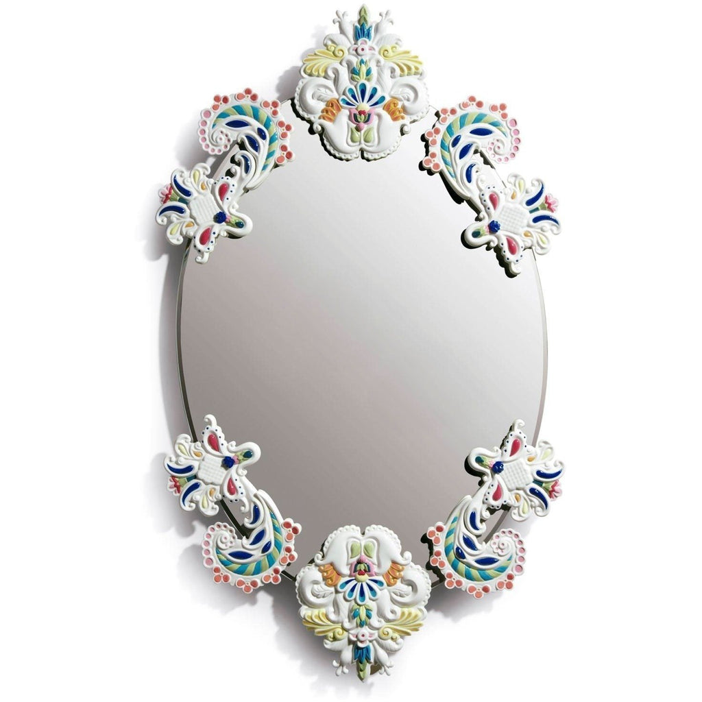 Lladro Oval Frameless Mirror Multicolor 01007834